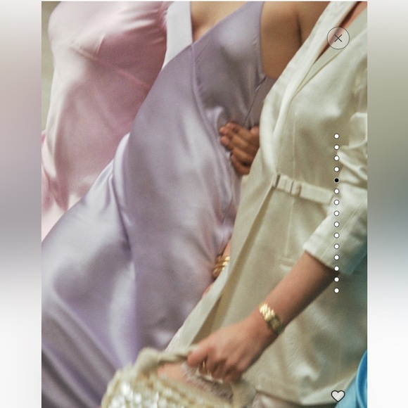 NWT J.Crew x Anna October V-neck slip dress in luster crepe 18 - Picture 8 of 16